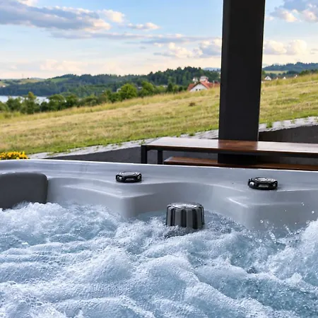 Apartamento Czarna Perła Częśc Domów Z Sauną I Jacuzzi , Basen Podgrzewany, Blisko Jeziora I ścieżki Rowerowej Velo *