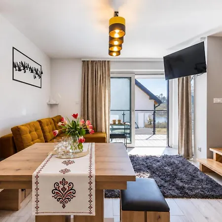Czarna Perła Częśc Domów Z Sauną I Jacuzzi , Basen Podgrzewany, Blisko Jeziora I ścieżki Rowerowej Velo Apartamento Czorsztyn