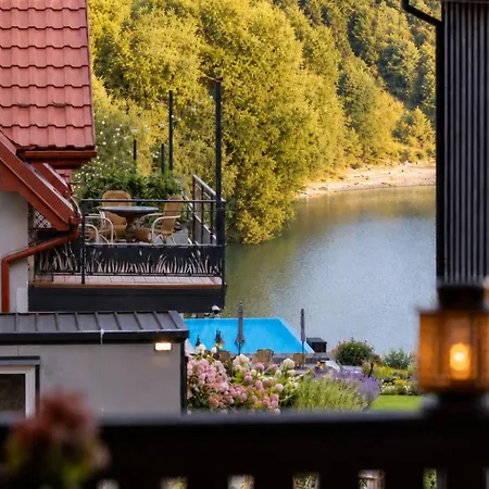 Czarna Perla Czesc Domow Z Sauna I Jacuzzi , Basen Podgrzewany, Blisko Jeziora I Sciezki Rowerowej Velo * Чорштин